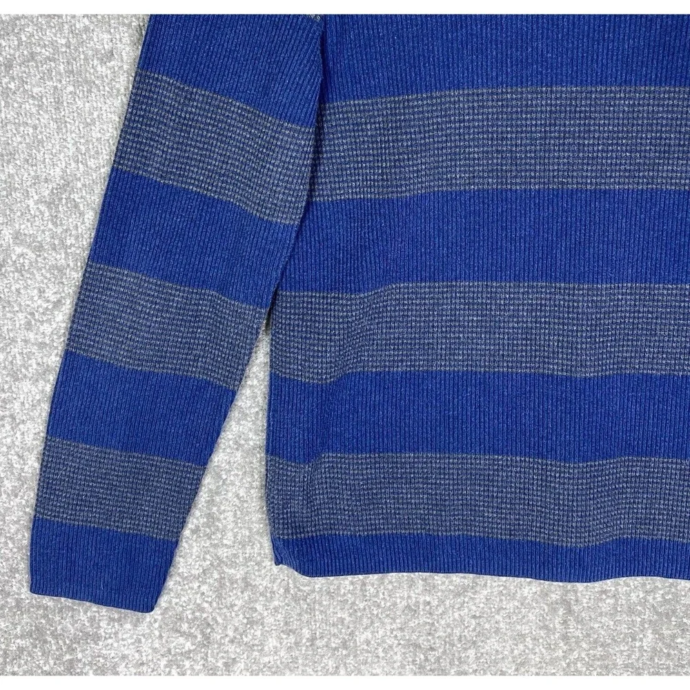 Banana‎ Republic Long Sleeve Ribbed Crew Neck Knit Sweater Mens Size Medium